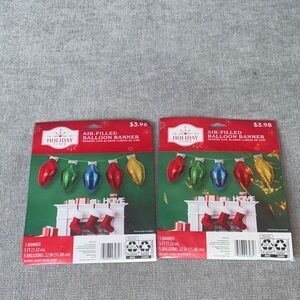 Holiday Time String Ornament Balloons